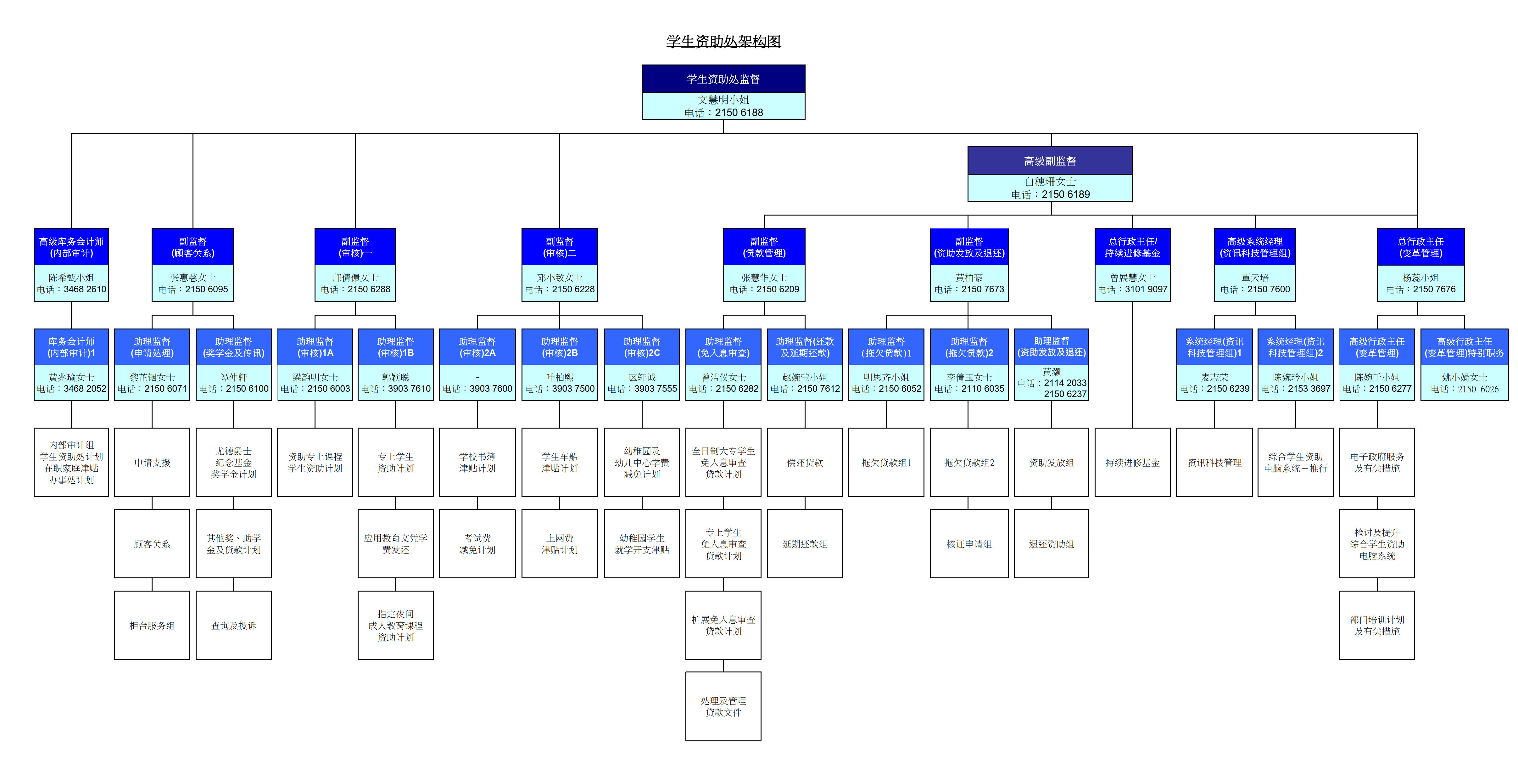 SFO Organisation Chart